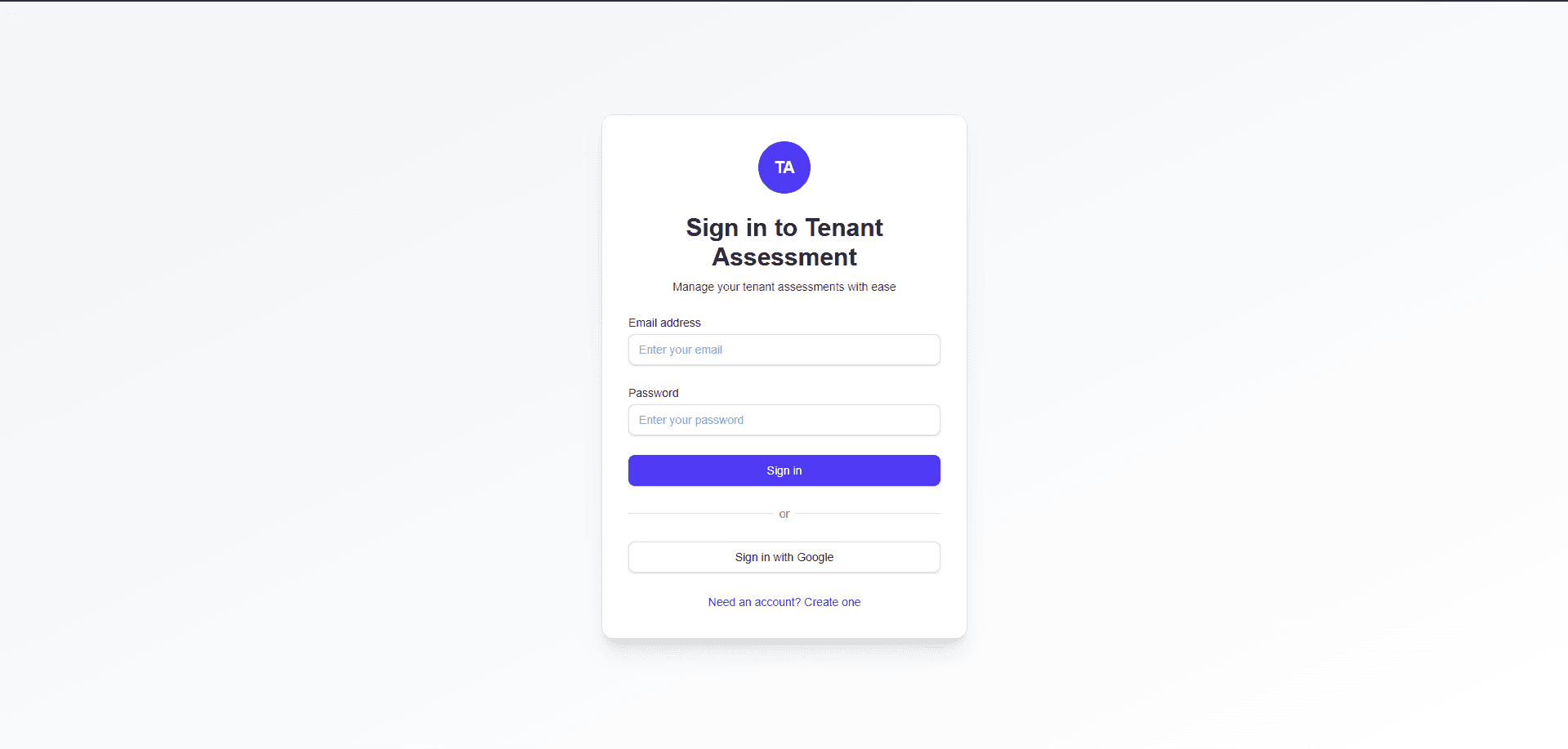 Tenant Management System